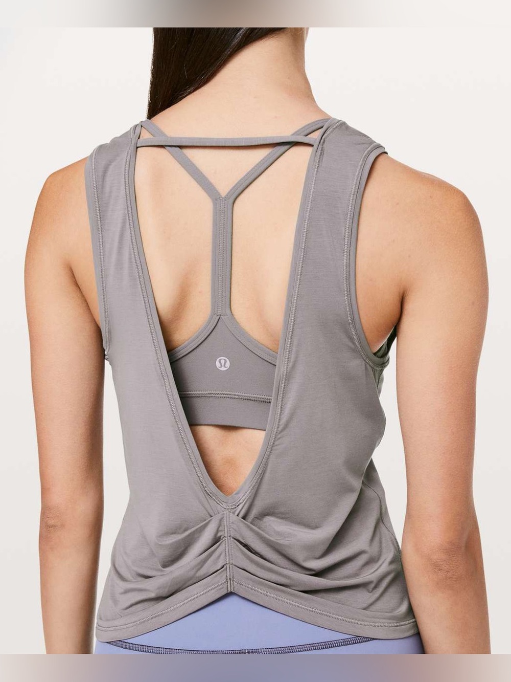 Lululemon, “deep stretch tank”